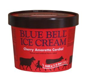 Cherry amaretto ice cream blue bell